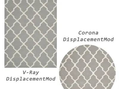 Rugs No 727 Low-poly 3D model