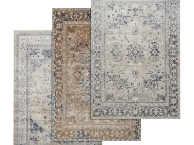 Rug Set 1108 3D model