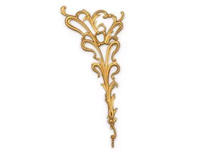Classic decor ornament 290 3D model purchase