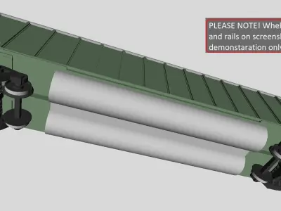 Bethgon Coalporter 1982 Coal Hopper printable in H0 Scale 3D print model