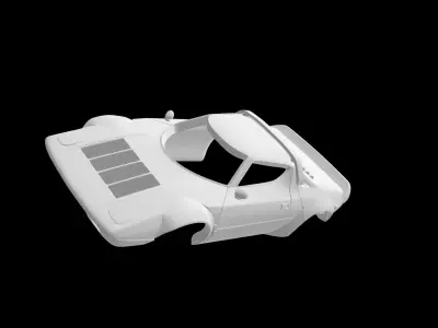 Lancia Stratos Stradale 3D print model