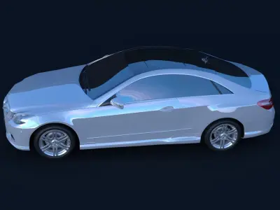 Mercedes-Benz E500 Coupe 3D model