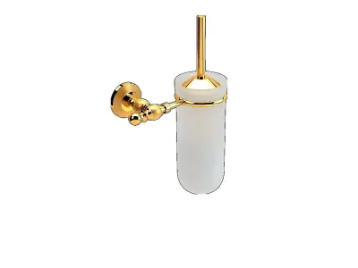 Ottoman Waterside Toilet Brush Glass 3D model