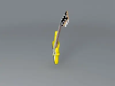 Hembry 67 camaro rs guitar Free 3D model