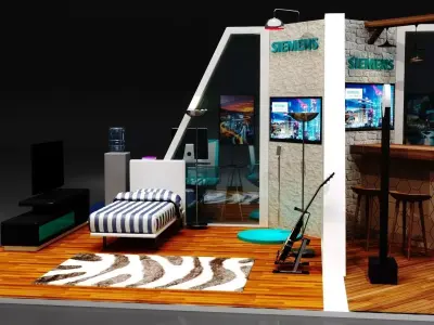 Exhibition Stand  3D model