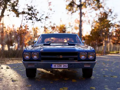 1970 Chevrolet Chevelle SS 3D model