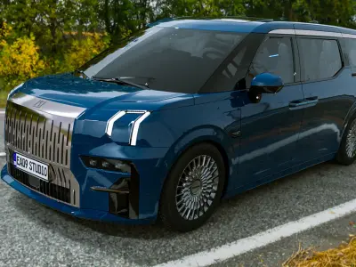 2024 Zeekr 009 3D model