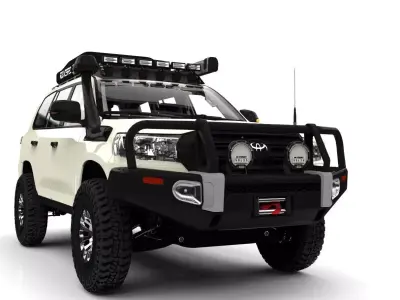 Toyota Land Cruiser ARB 2006  3D model