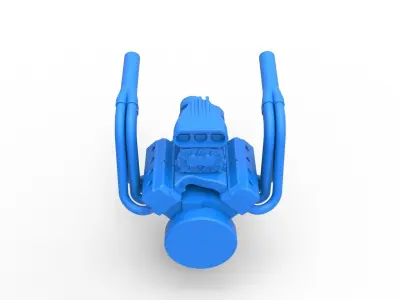 Engine for Vintage Monster tank Scale 1 to 25 3D print model