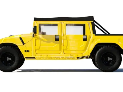 Hummer H1 3D model