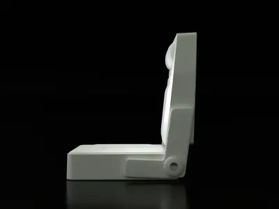 Seat fit ideal for 3D printing or other projects 3D print model