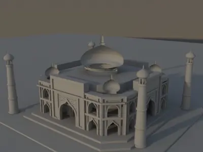 tajmahal taj mahal 3D model