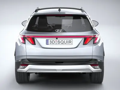 Hyundai Tucson 2024 3D model