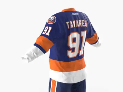 Hockey Clothes Islanders 3D model