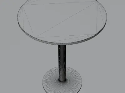 TAUBLER Table - Without Texture 3D model