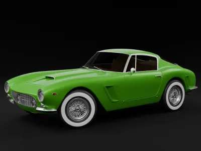 Ferrari 250 GT Berlinetta Passo Corto 3D model