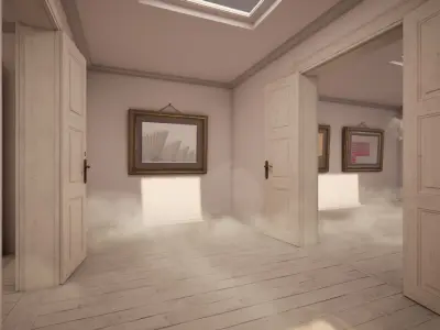 Dreamy Cloud Gallery Place 3D model