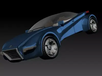 Concept car SUV   3D model