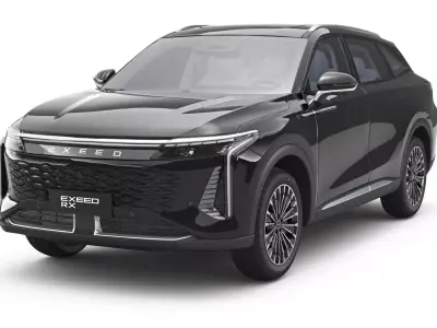 2025 Chery Exeed RX with Interior 3D model