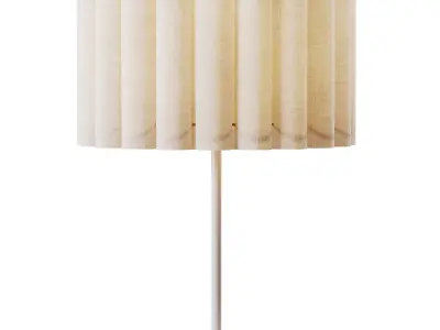 Tafellamp Lucina van linnen 3D model
