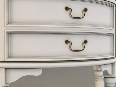 Laura Ashley console table 3D model