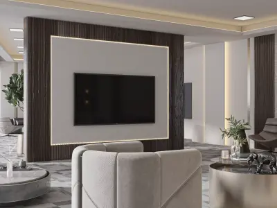 Saudi Royal Office Interior 3D model