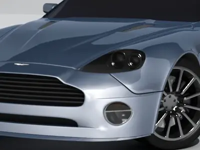 Aston Martin V12 Vanquish 3D model