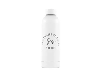  Water Bottle 3D model