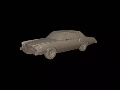 CHEVROLET MONTE CARLO 1974   3D print model