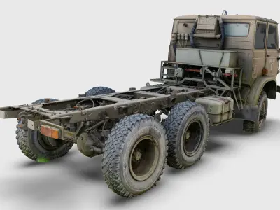 Star 266 Polish off-road truck 3D model