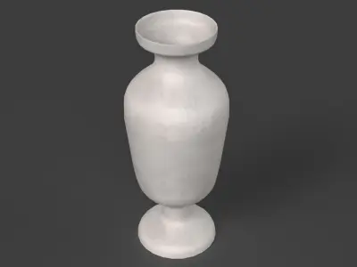 Decorative Vase Low-poly 3D model