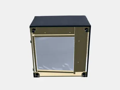 VIMLE Cover for corner section Low-poly 3D model