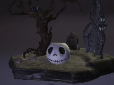 Jack Skeleton cup -  The Nightmare Before Christmas Free 3D print model