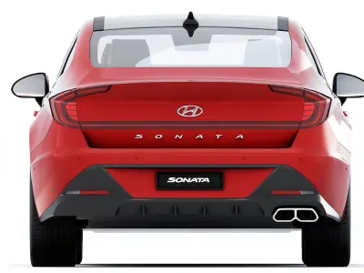 Hyundai Sonata 2021 3D model