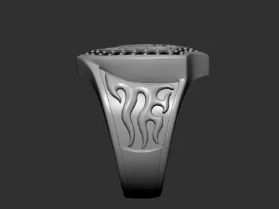 Ring Motor Harley Davidson  3D print model