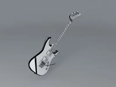 Tom Morellos Arm The Homeless guitar Free 3D model