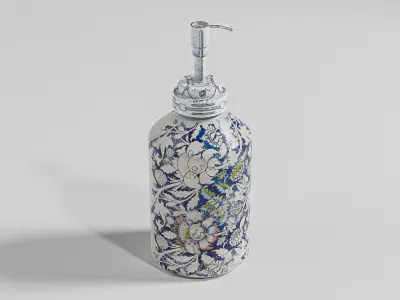 Old Soap Dispenser - Vintage 3D Model 3D model