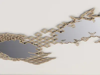 David Wiseman Collage Mirror 3D model