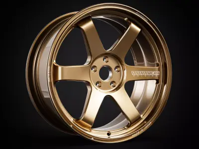 Volk Racing TE37 Ultra  3D model