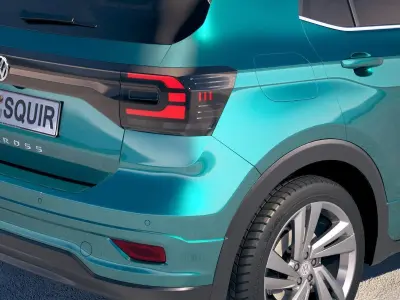 Volkswagen T-Cross 2019 3D model