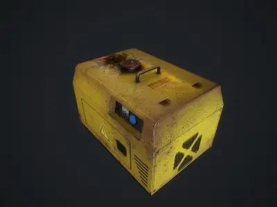 Generator v2 pbr Low-poly 3D model