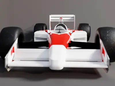 F1 Car Lowpoly 2023  3D model