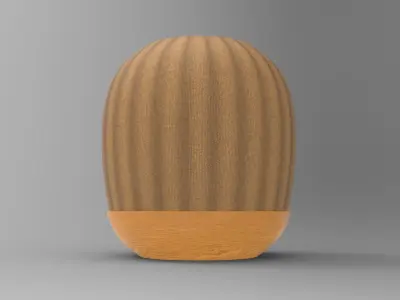 Zuj Vase Low-poly 3D model