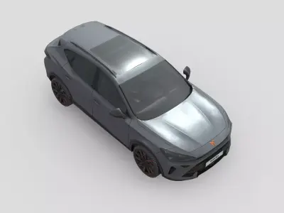 Low Poly Car - Cupra Formentor 2025 Low-poly 3D model