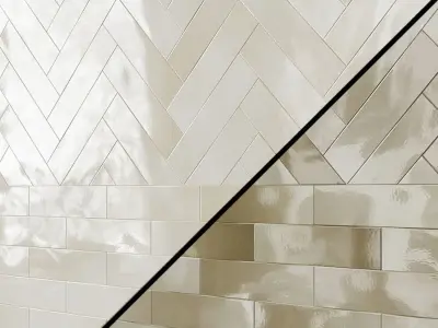 Ceramic wall tile EQUIPE CRACKLE 3D model