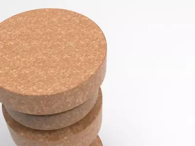 Ogg Side Table Low-poly 3D model