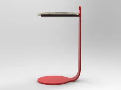 Loris Side Table Low-poly 3D model