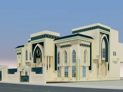 classic style Villa 3D model