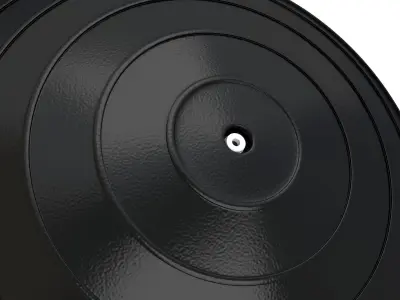 Yoga Ball Black 3D model