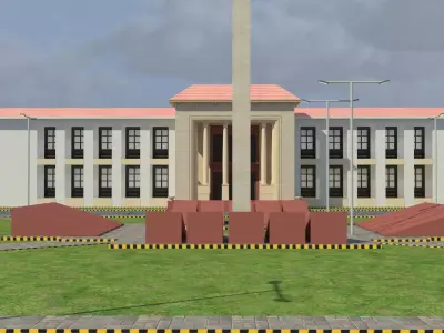 Punjab Assembly 3D model